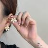 Plato de Incienso para Mosquitos Clip para la Oreja Sin Agujeros en la Oreja Sentido Avanzado Temperamento Simple Aretes de Joker Moda de Lujo Ligero Aretes Indoloros al Mayoreo