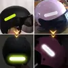 Pegatinas Reflectantes para Casco Transfronterizas, Pegatinas Reflectantes para Coche, Película Reflectante de Advertencia para Motocicletas y Bicicletas, Tiras Reflectantes