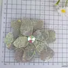 Broche de flor tridimensional com strass de alta qualidade, materiais DIY, acessórios decorativos de lantejoulas feitos à mão para superfícies de roupas, chapéus e sapatos