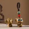 Talla de madera de sándalo verde, doce zodiacos, conjunto completo de rata, buey, tigre, conejo, dragón, serpiente, caballo, oveja, mono, pollo, perro, cerdo, colgante para teléfono móvil, bolso colgante