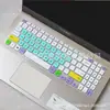 Adequado para filme protetor de teclado e capa contra poeira para laptop ASUS Lingyao S S5300 VivoBook 15S