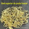 Acessórios para remontagem da haste frontal Anel superior Anel guia da haste da jangada Orifício para olhal de guia pequeno Anel de arame Anel de metal faça você mesmo Anel de arame