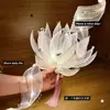 Lámpara de Loto Flotante Estilo Antiguo Nuevo Estilo Kit de Materiales Hecho a Mano para DIY Atrezo de Foto Cosplay Hanfu Regalo para Novia o Mejor Amiga