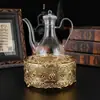 Pote de Tulipa Europeia Shochu Pote de Vinho Transparente Pote de Vinho Antigo Pote de Vinho Estilo Antigo Conjunto de Copos Sala de Estar de Casa