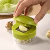 Picador de ajo mini transfronterizo, prensa de ajo, cortador de jengibre y ajo para el hogar, extractor automático de ajo, gadget de cocina