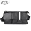 Jiameda Bolsa de cintura masculina casual europeia e americana Bolsa de peito Amazon Supply Bolsa masculina de couro genuíno Bolsa de cabelo transfronteiriça