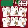 Nueva tarjeta de Navidad transfronteriza de alta gama, tarjeta de felicitación navideña con portadinero, texto en inglés y juego de sobres