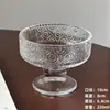 Copo de Vidro Minimalista com Listras Verticais, Copo Alto para Sobremesa, Copo de Sorvete, Copo de Suco, Copo para Bebidas Geladas, Tigela para Iogurte e Pudim, Copo de Sorvete