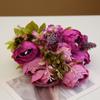 Flor Artificial de Peonía Hilada con Núcleo de 13 Cabezas Estilo Europeo Transfronterizo Flor Artificial de Boda Decoración de Mesa para Sala de Estar Hogar Ramo Artificial