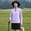 Chamarra de forro polar para mujer para otoño e invierno, cuello alto, abrigo cálido de forro polar para exteriores, capa interior, cárdigan deportivo casual, chamarra, sudadera para hombre