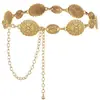 Cadena de Cintura Estilo Bohemio de Metal para Vestidos de Mezclilla y Accesorios para Jeans de Mujer, Adecuada para Vestidos, Al por Mayor en Stock