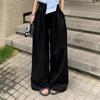 Conjunto de Estilo Francés con un Juego Completo de Camisa sin Mangas con Chaleco y Pajarita para Mujer, Conjunto Elegante y con Estilo con Top y Pantalones de Pierna Ancha