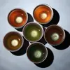 Taza de Té Jianyang Original Hierro Mineral Taza de Té Pequeña Cerámica Hogar Juego de Té Kung Fu Taza Tianmu Taza de Maestro Una Taza Regalo