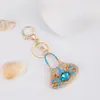 Nuevo Creativo, de Moda y Exquisito Llavero Colgante para Bolso de Cristal Incrustado con Diamantes Regalo Metálico Personalizado para Novia