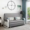 2026 comercio exterior transfronterizo modelo de esponja multifuncional plegable doble uso resistente a arañazos de gato tela de algodón y lino cama sofá plegable