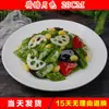 Modelo de Plato Molde de Comida Platos Falsos Comida Accesorios Gourmet Molde de Verduras Restaurante Cerdo Estofado Platos Calientes Fritos