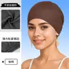 Boné de Ciclismo de Verão com Capuz de Seda Gelada Proteção Solar Cor Sólida Toque Gelado Absorção de Suor Protetor Solar Boné Esportivo Profissional para Corrida