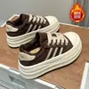 Zapatos Retro de Suela Gruesa para Mujer Versátiles Plataforma Primavera y Otoño 2026 Nuevo Estilo de Otoño Popular Celebridad de Internet Más Vendido Casual Deportivos Zapatos de Skate