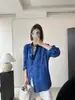 Camisa Blanca de Lino para Protección Solar Cárdigan Fino de Verano para Mujer Holgado de Algodón y Lino de Manga Larga Camisa Casual para Mujer