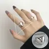 Anillo Exquisito de Elefante para Mujer Estilo Ins Sentido de Diseño Nicho Dulce Fresco Abierto Ajustable Anillo Lujo Ligero Elegante Celebridad de Internet Anillo Dedo Índice