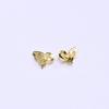 Paquete de Oro de 14K que Conserva el Color Cuentas Espaciadoras de Alas de Mariposa con Micro Circonitas Pulsera DIY Hecha a Mano Accesorios de Pulsera ~