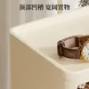 Caja de almacenamiento estilo cajón de escritorio, gabinete de almacenamiento para la entrada, organizador de mesa para joyas y cosméticos, caja para mascarillas y llaves