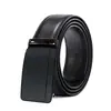 Cinturón de Cuero Personalizado para Hombre de Cuero Genuino Hebilla Automática Cinturón de Cintura de Piel de Vaca Logo Impreso a Color Regalo de Negocios Hebilla de Trinquete Cinturón de Cuero de Primera Capa para Hombre