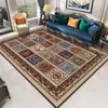 Alfombra de sala de estar clásica estilo europeo transfronteriza, estilo étnico, alfombra de dormitorio de área grande vintage de cobertura completa, disponible para venta al por mayor
