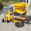 Máquina de shotcrete a prueba de explosiones para minería PZ-6 máquina de pulverización de hormigón tipo seco y húmedo para protección de taludes de cimentación de túneles máquina de pulverización de mortero