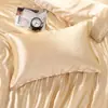 Promoção de fronhas de seda, mesmo estilo das lojas, individuais ou em par, fronhas de seda frescas para o verão, fronhas de seda para beleza