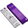 Control remoto de TV multifunción mejorado con escaneo universal de código QR y video de aprendizaje