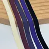Cinta elástica de nailon de doble cara con lana de 1 cm, diadema decorativa, correa para el hombro, banda elástica para ropa