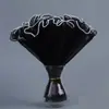 (Cada caixa contém 130 peças de gaze ondulada) Papel de embrulho para flores frescas para presentes de feriado, gaze de rede ondulada pérola para arranjos florais, gaze com borda para acompanhar presentes, borda de bolo, gaze ondulada pérola para flores frescas para embalagem de arranjo de flores do Dia dos Namorados.