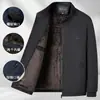 Nuevas Chaquetas Finas de Primavera para Hombres de Mediana Edad, Chaquetas Holgadas para Papá, Ropa Casual para Hombres de Mediana Edad y Mayores, para Hombres