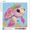 Venda imperdível de fábrica em estoque pintura diamante faça você mesmo pintura de desenho animado 5d diamante colorido brinquedo infantil feito à mão colar pintura decorativa