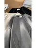 Camiseta de Diseño Desestructurado Resistente Estilo Americano, Marca de Moda Cleanfit Manga Corta para Hombre Verano Moda Urbana Suede Top de Media Manga