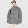Chaqueta Gruesa de Invierno Transfronteriza para Hombre y Mujer de Gamuza para Parejas Ropa Acolchada de Algodón Moda Invierno Cálida Acolchada de Algodón Gruesa Ropa de Hombre
