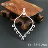Accesorios de Joyería de Aleación DIY Estilo Antiguo Material de Pasador de Metal Colgante para Oreja Adornos para la Frente Accesorios para Pendientes