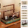 Soporte de exhibición para pulseras, estante para joyas, estante para colgar y almacenar pulseras de cristal y collares dorados, soporte de exhibición para coleccionables y relojes, perchero para llaves