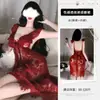 Lencería Sexy Tentación para Provocar en la Cama No Necesita Quitarse Conjunto de Pijamas Apasionados Lencería Mujer Talla Grande Sexy Encaje Transparente Camisón