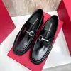 Marca Original, Caixa Original, Estilo Europeu, Couro Genuíno, Mocassins Slip-On Versáteis para Todas as Estações, Estilo Business Casual Masculino, com Solas Macias