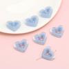Cuentas Circulares Transparentes de Acrílico Cuentas de Corazón Cuentas Sueltas Material para Hacer Pulseras Collares DIY Accesorios para Joyería