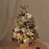 Set de Árbol de Navidad de Venta Caliente Transfronteriza Diseño de Escena Navideña Escritorio de Oficina DIY Accesorios Adornos