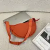 1982 Bolso Croissant Moderno Elegante Bolso de Hombro para Estudiante de Moda Bolso Cruzado de un Solo Hombro Bolso Dumpling para Salir para Mujer