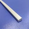 Dongguan Huatong Procesamiento de Extrusión Plástico ABS Tira Clip en Forma de U Plástico ABS Perfil Anti-UV Extrusión Tira en Forma de U de Plástico