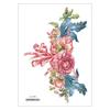 Cross-border novo impermeável peito tatuagem adesivo original grande figura sexy flor braço tatuagem adesivo descartável tatuagem adesivo