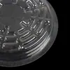 Venda direta de fábrica processamento vaso de plástico disco suporte redondo para mudas embalagem blister caixa para flores em vaso verde interno