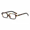 Nuevas Gafas Graduadas Anti Luz Azul, Mismo Estilo que Zhang Yuanying, Cuadradas Estilo Nerd Moda Tendencia de Gama Alta para Mujer Gafas Sin Graduar