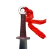 Cosplay de Halloween para Adultos Arma Decorativa Cuchillo de Goma Suave PU Artificial Espada Ancha del Ejército Rojo Accesorios de Drama Anti-Japonés Cuchillo del Ejército Rojo