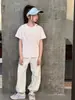 Camiseta de Protección Solar tipo Nube para Niños, Ultraligera, Secado Rápido, Manga Corta Ropa para Niños, Camiseta Deportiva Transpirable y Fresca de Verano para Niñas, Ropa con Protección Solar